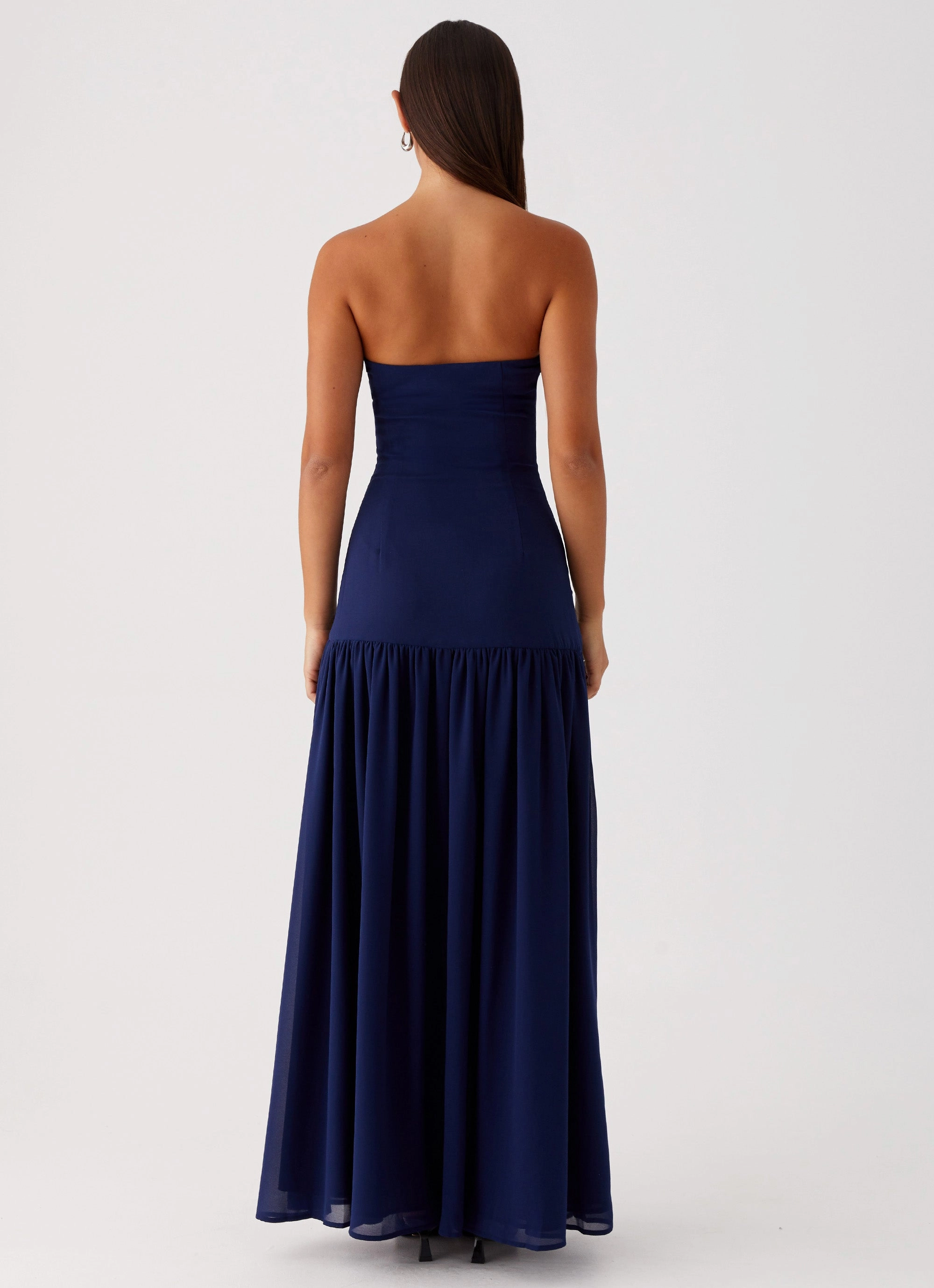 Light Mood Eden Strapless Maxi Dress - Navy