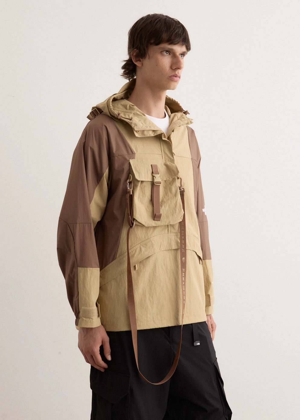 Lightweight Anorak Jacket Classic Ribbed Cuffs All Season Versatility