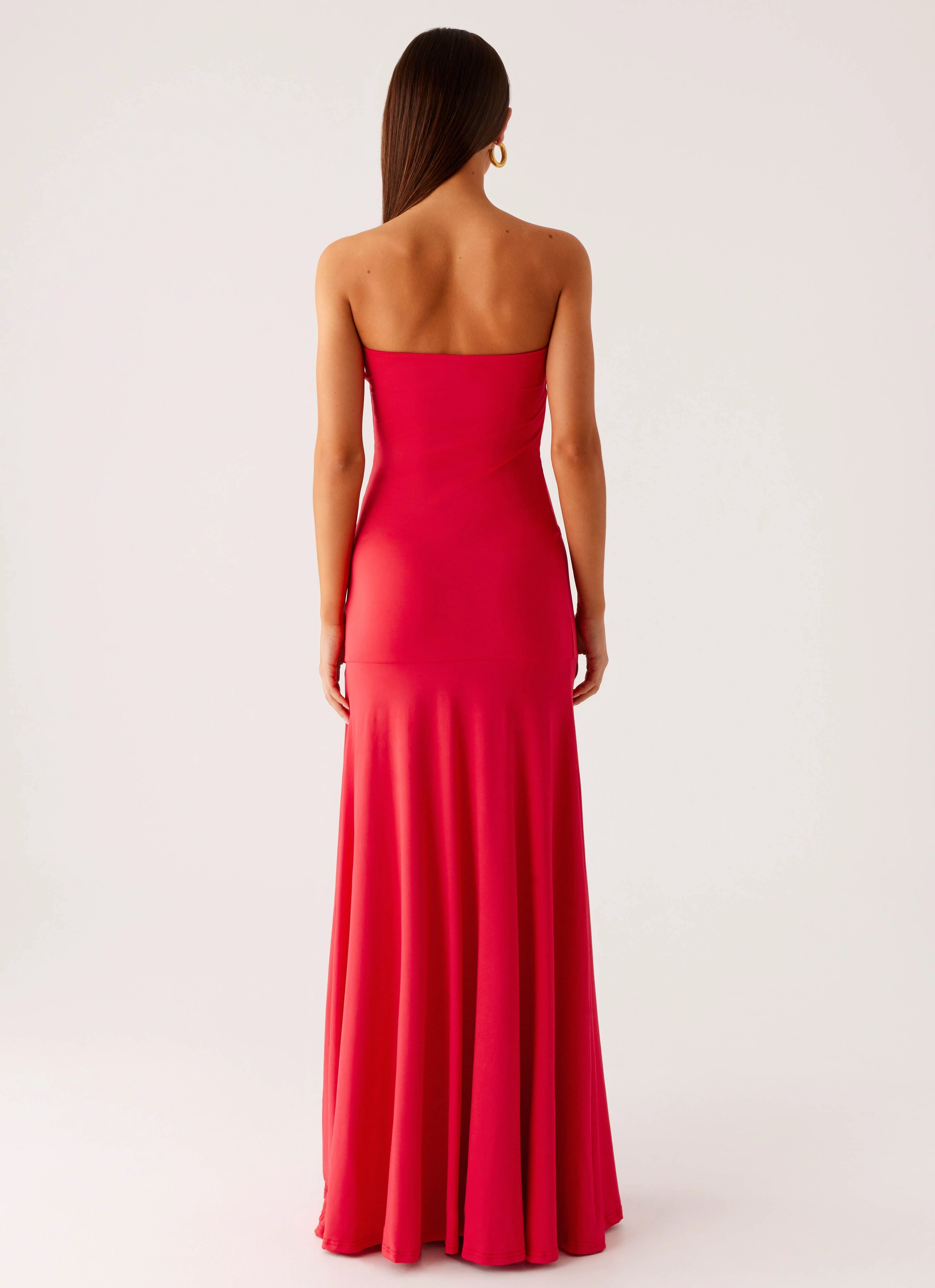 Hurts Like Hell Maxi Dress - Pink Soft Finish