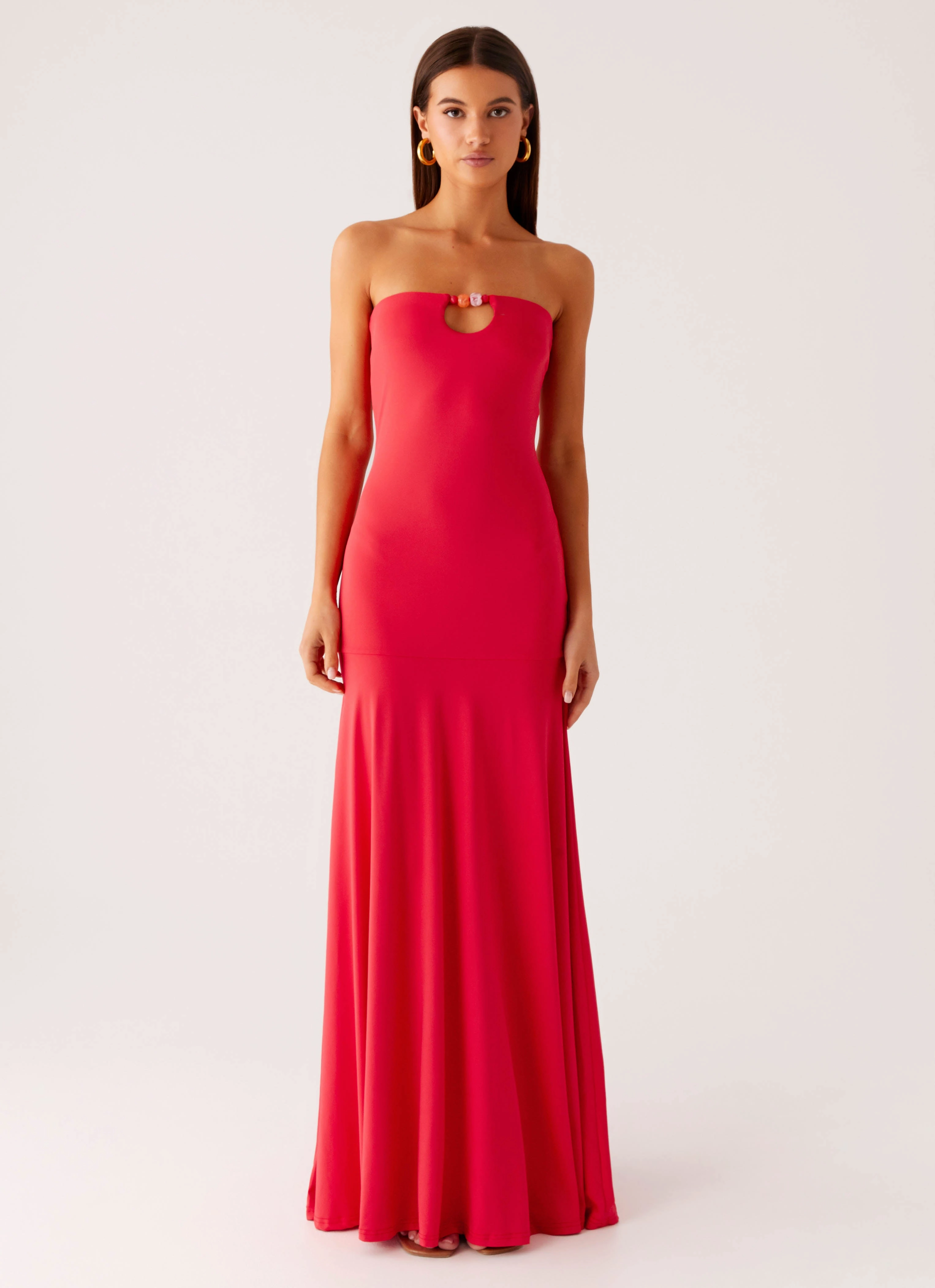 Hurts Like Hell Maxi Dress - Pink Lounge Fit