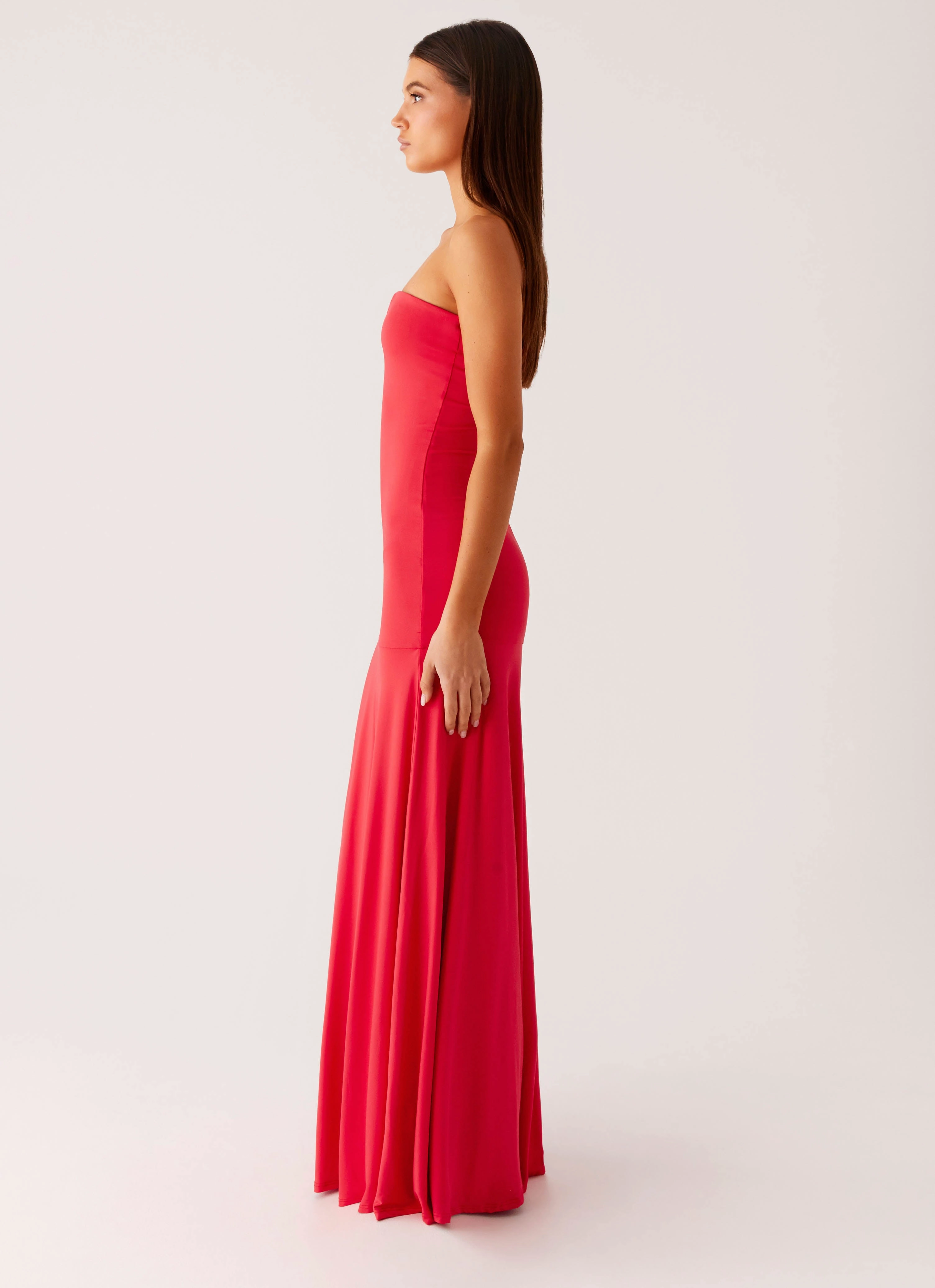 Light Attitude Hurts Like Hell Maxi Dress - Pink