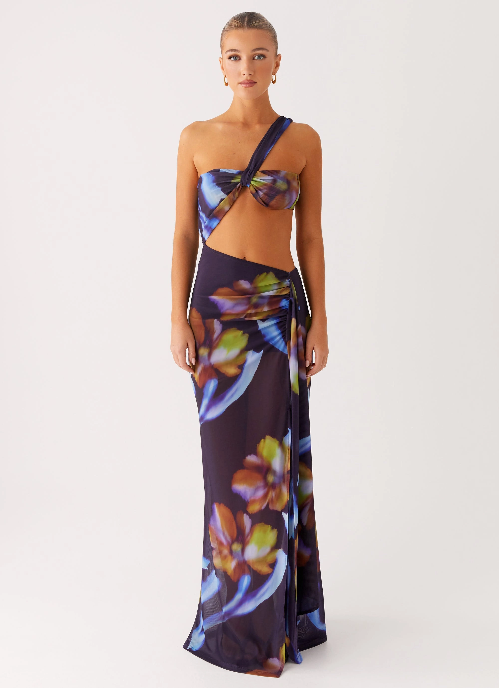 Soul Warm Costa Rica Maxi Dress - Dark Floral