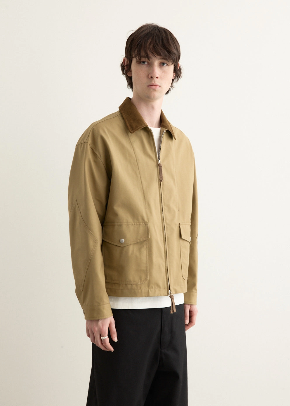 Cotton Nylon Cordura 3L Jacket Thermoplastic Elastomer Trim