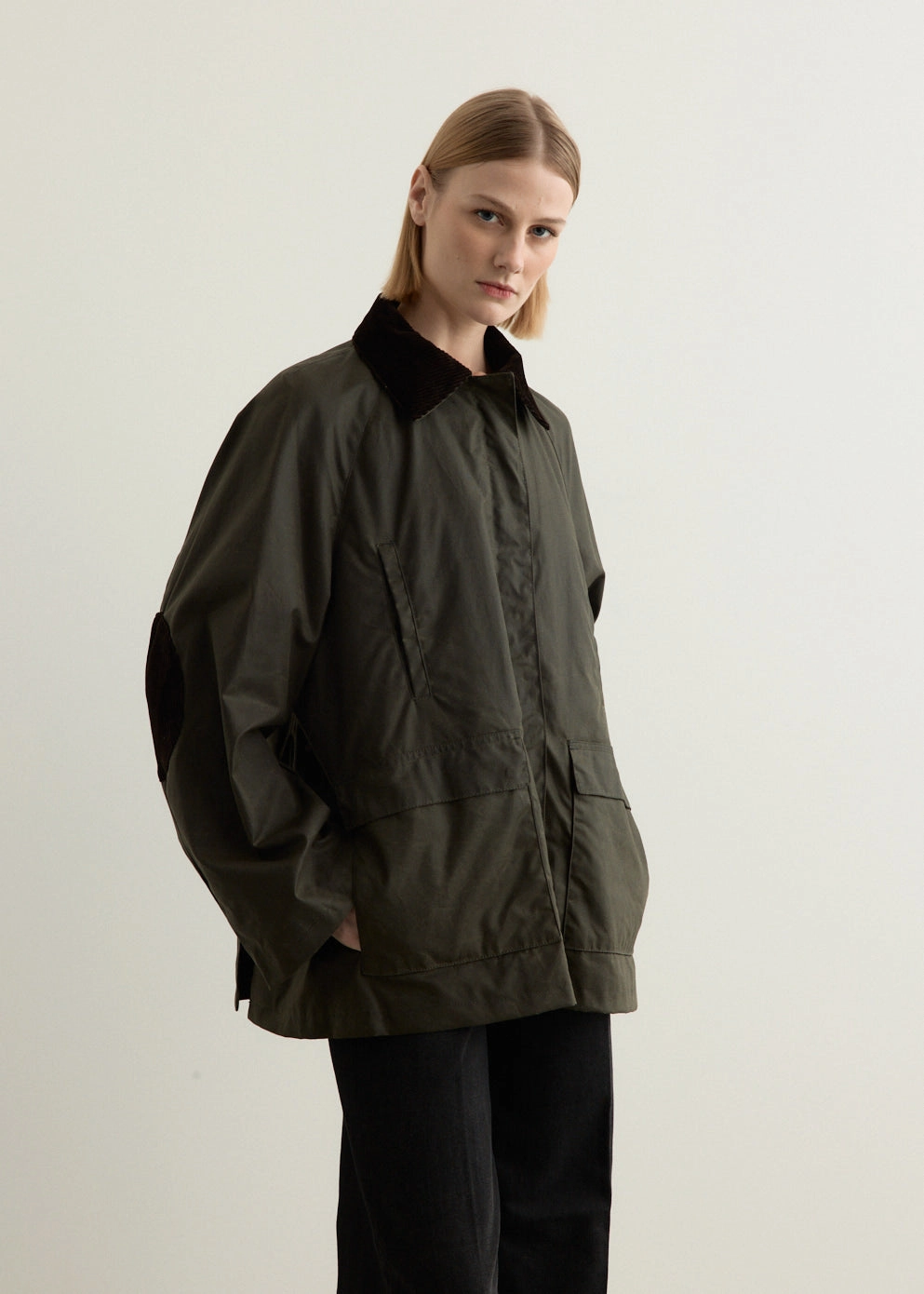 Country Jacket Functional Look Abrasion Proof Shoulders