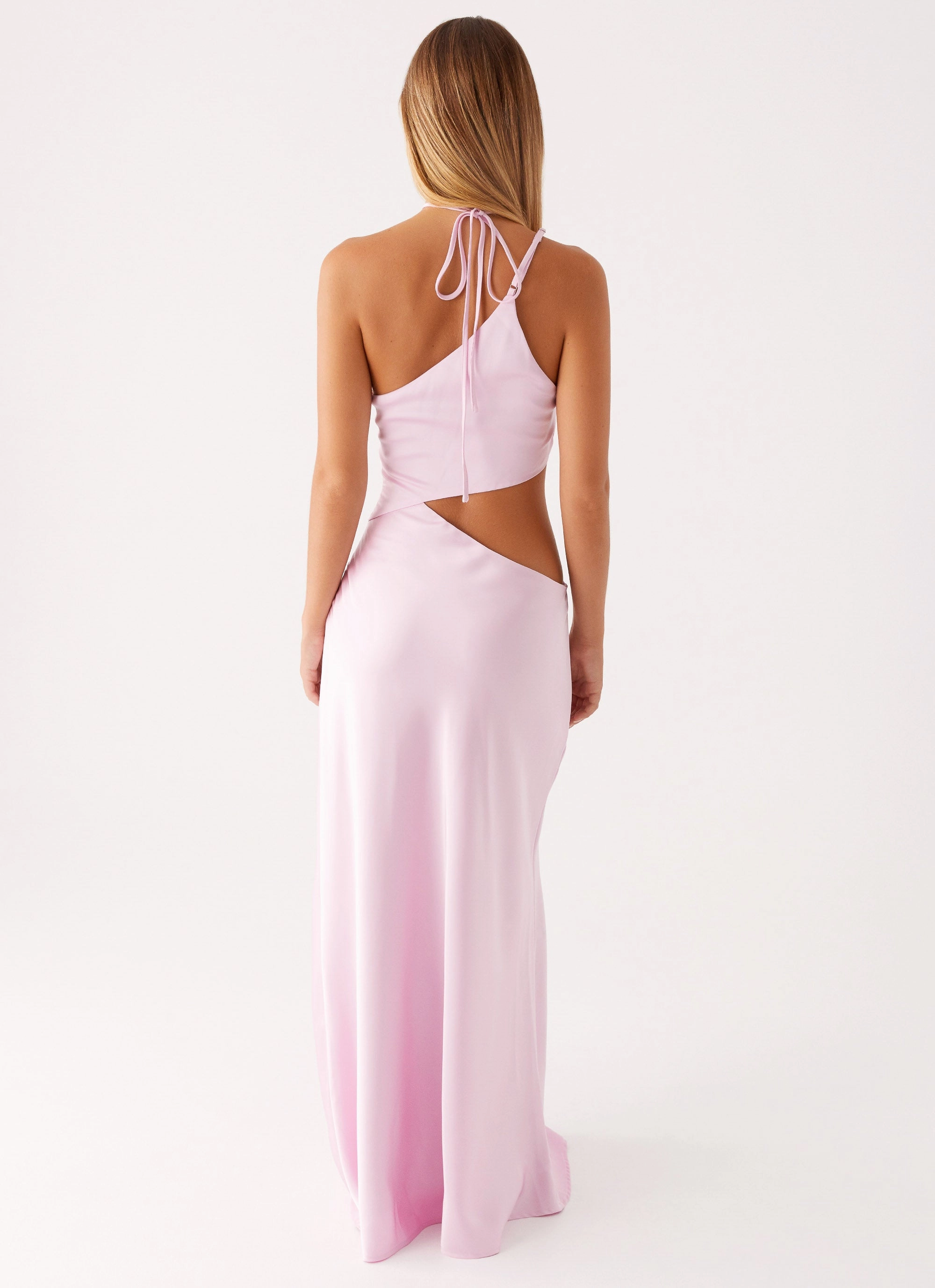 Printed-Fabric UV-Resistant Courtney Maxi Dress - Pink