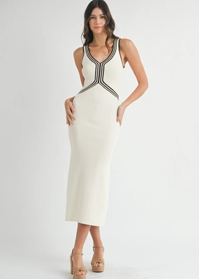 perfect for events Perfect Style Wear MAYA KNIT BODYCON MIDI DRESS