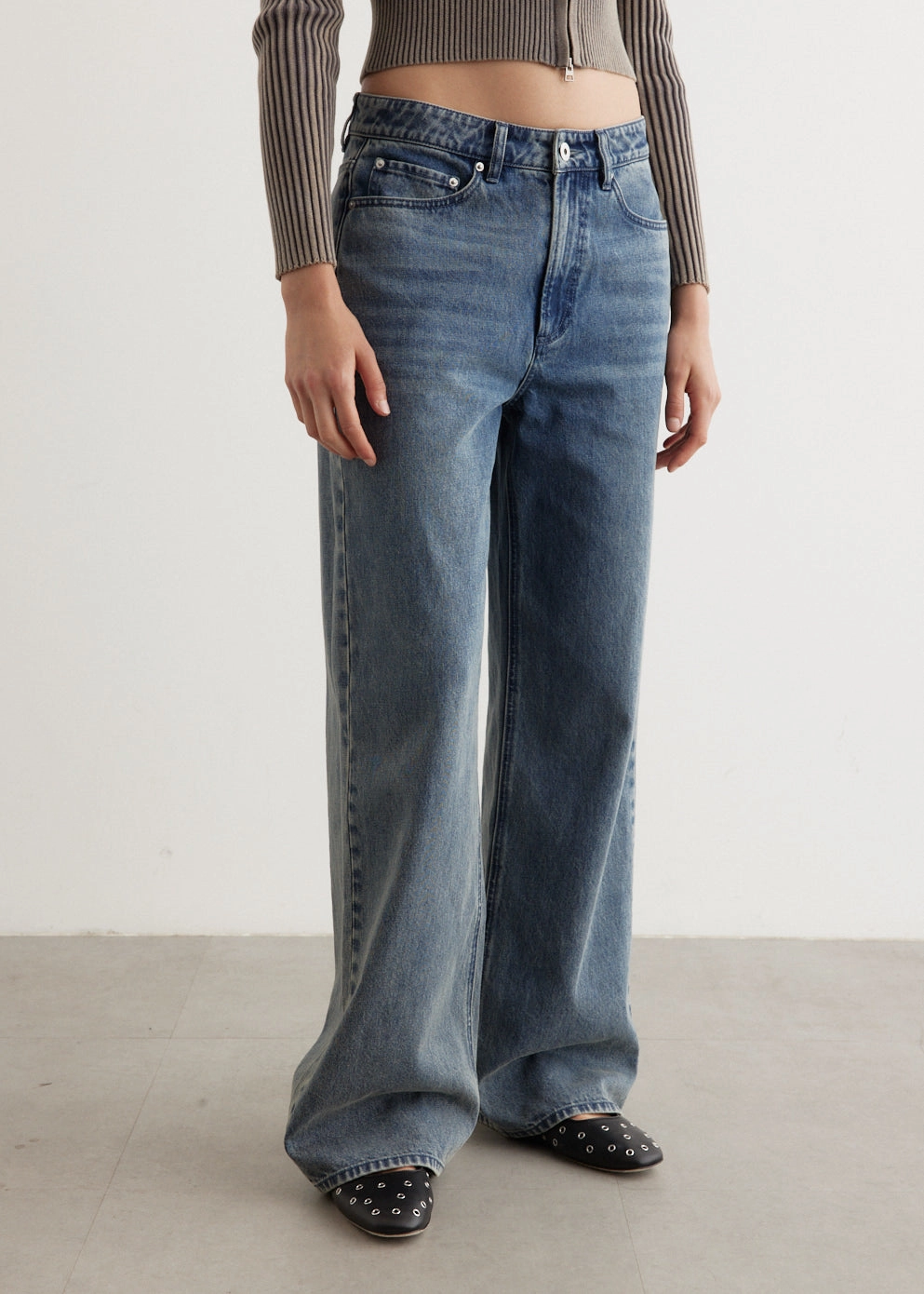 Crash Baggy Jeans Cool Tone Casual Musthave Chill Mode