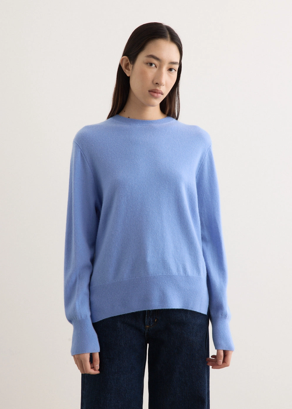 Crew Neck Cashmere Knit Street Ease