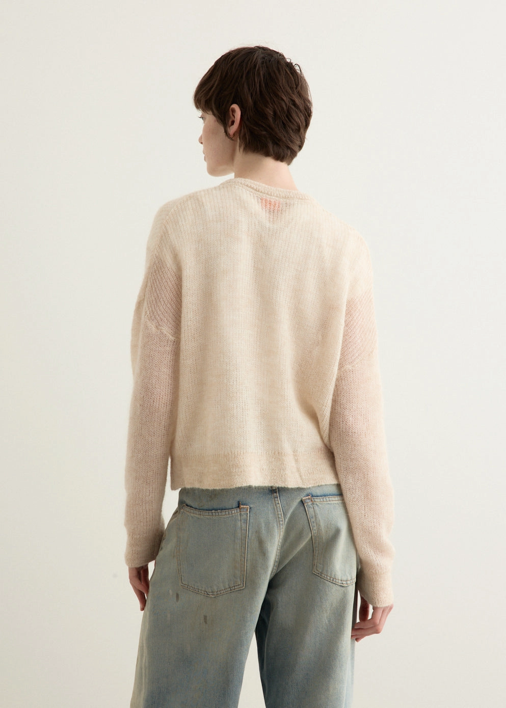 Cupola Relaxed Cardigan Non Chafing Fabric MicrofiberBlend Texture