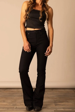 Kimes Ranch Womens Jennifer Black Cotton Blend Jeans Active Days Style Focus