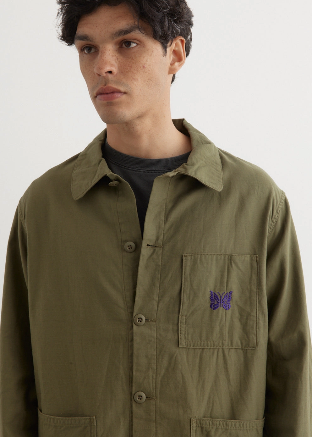 D.N. Coverall Jacket Non Restrictive Movement Cut