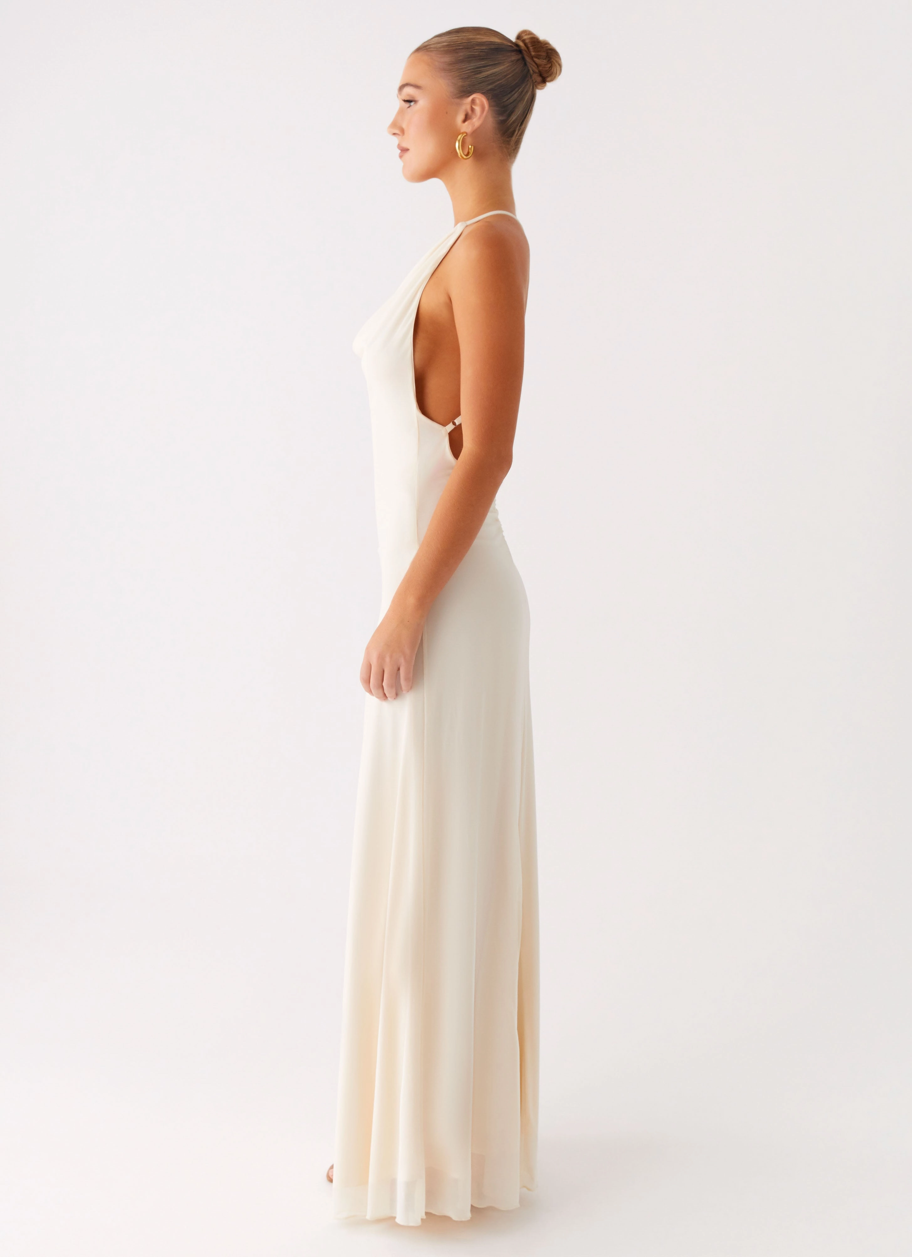 Grace Glow Smooth Feel Dahliana Maxi Dress - Off White