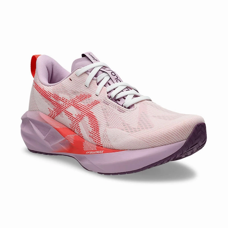 Women's Novablast 5 White/Coral Reef Breathable mesh