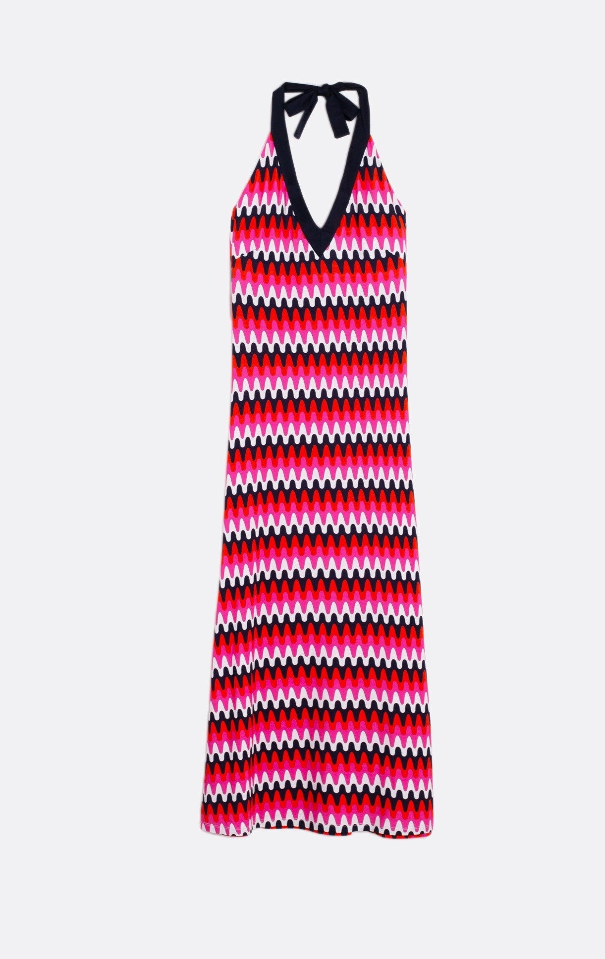 Flattering Style Flattering Layers Daniela Dress in Ondas Punto Print