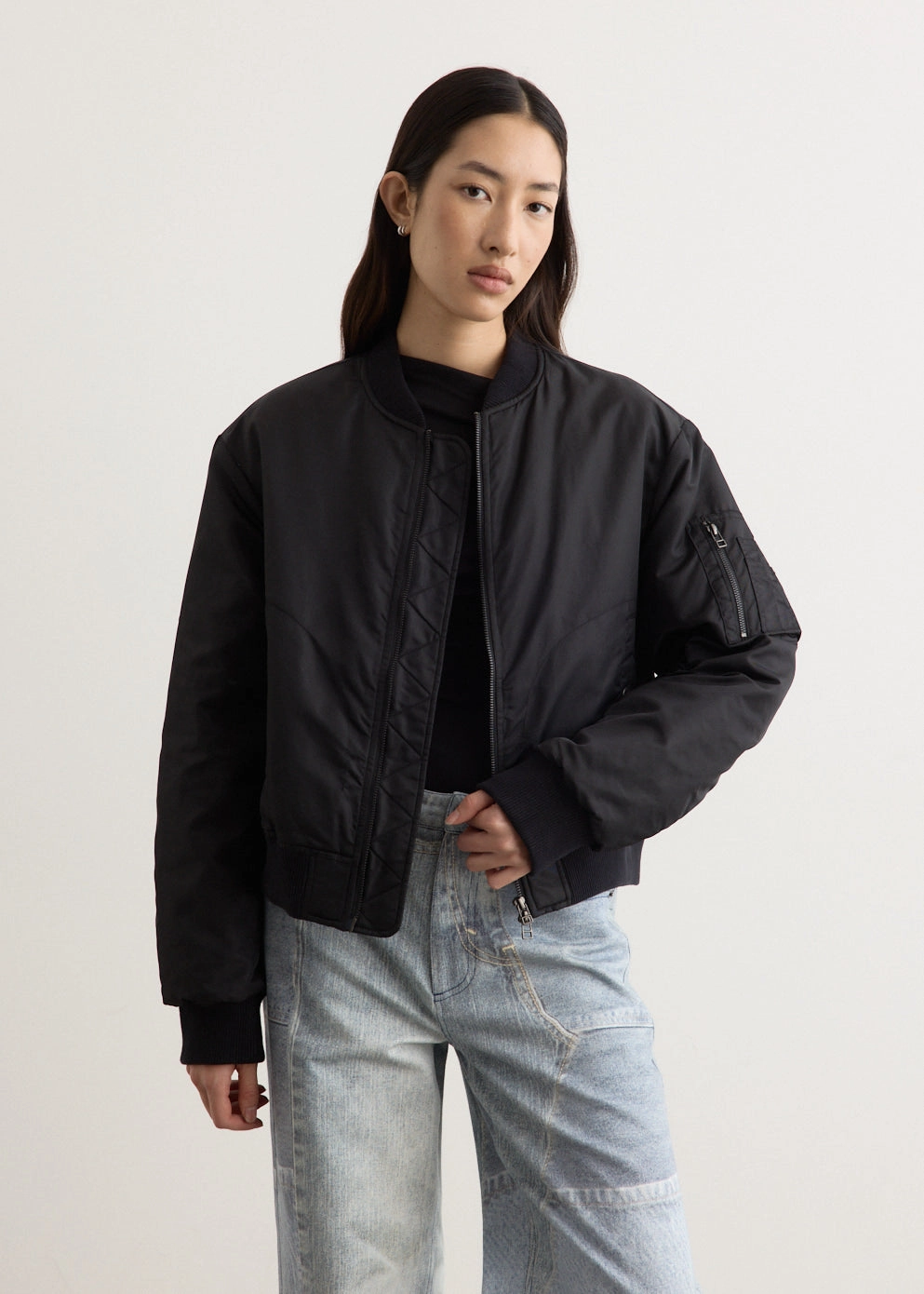 Darko Oversized Bomber BreathableLining VentilatedBackPanel