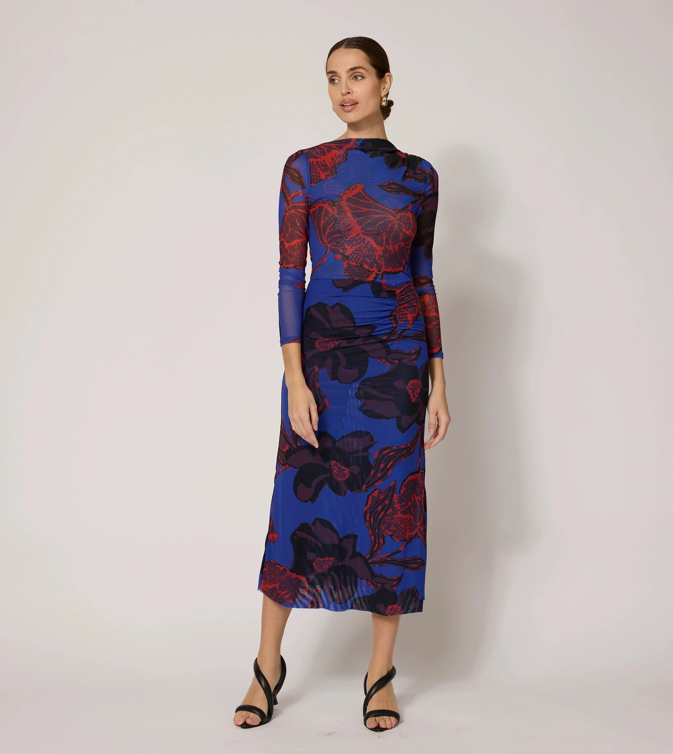 Easy and Effortless animal-print Katya Ankle Dress | La Rouge