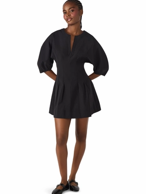 Comfortable and Fashionable Everyday Comfort Dayton Dress in Black