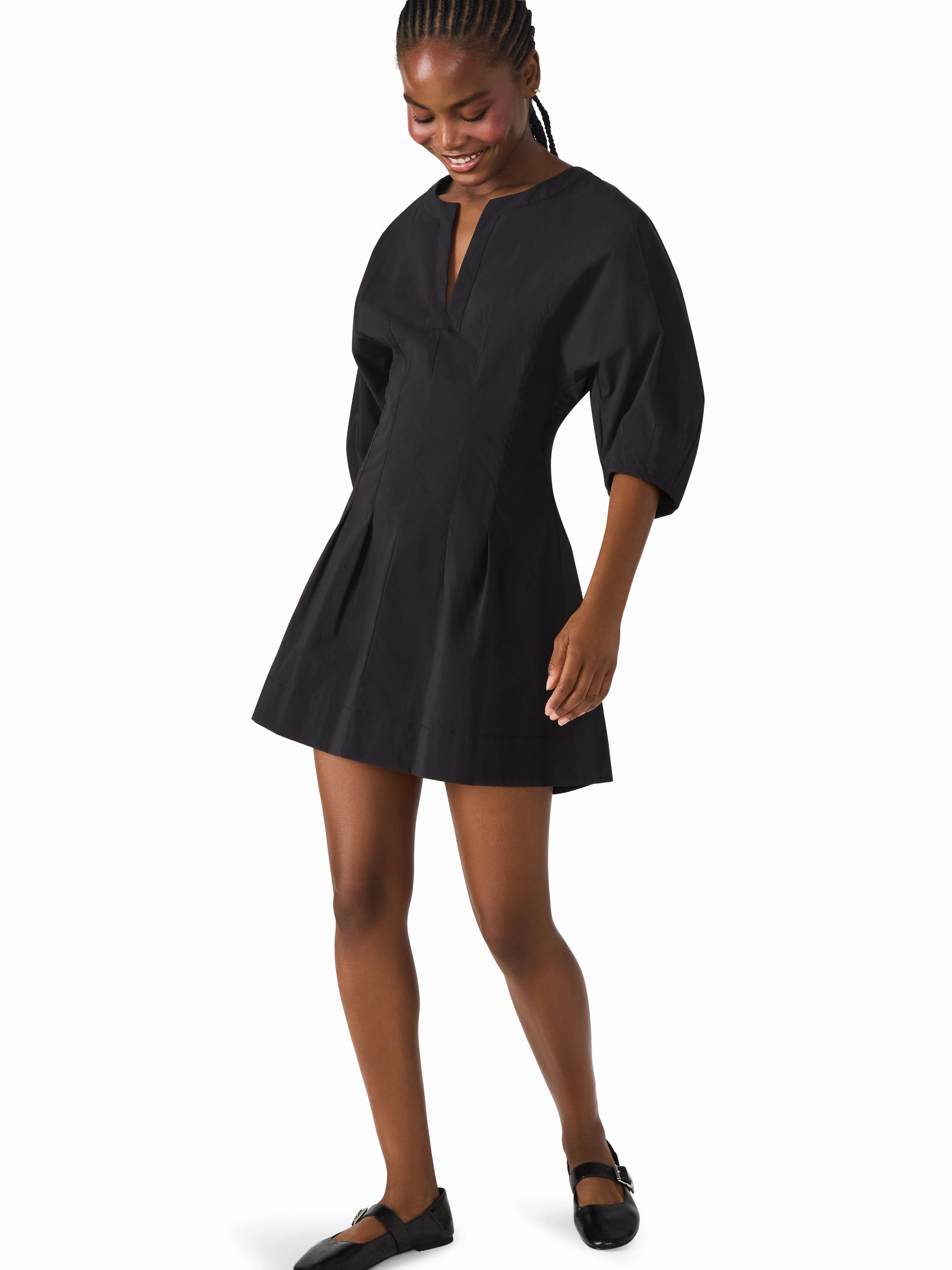 Dayton Dress in Black Live Soft
