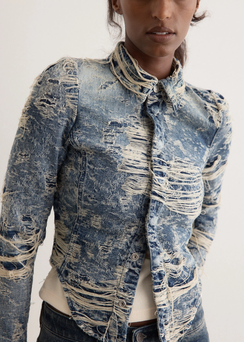 De-Madeline-Fsg Shirt Comfort Fit Cut slim cut