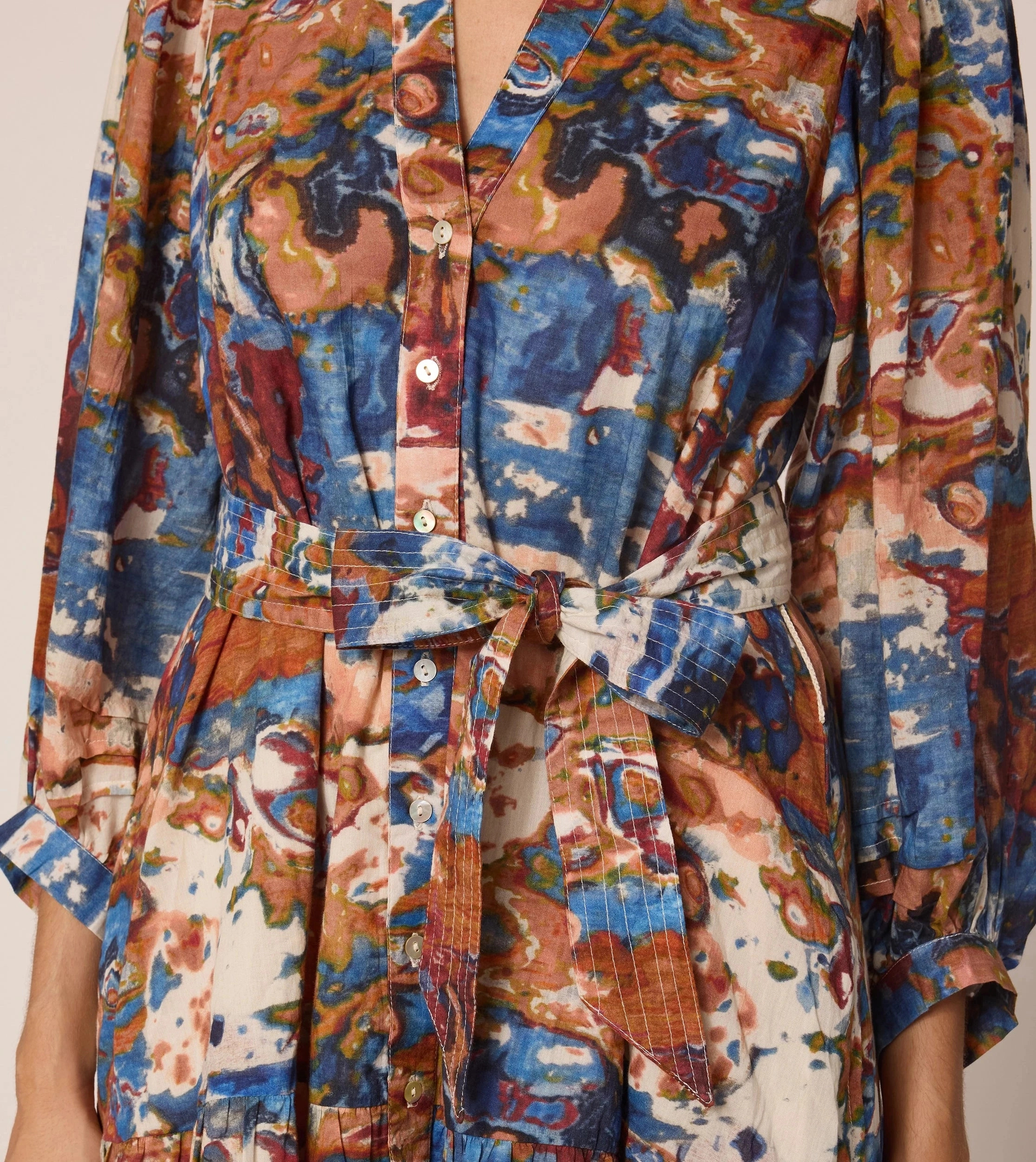 Delilah Mini Dress | Murano photo look Side-Slit