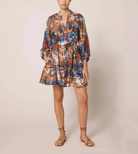 Delilah Mini Dress | Murano Natural Drape