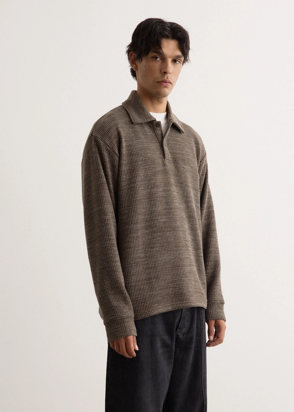 Deny Long Sleeve Polo Multi purpose design