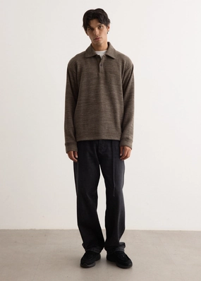 Deny Long Sleeve Polo Clean Style