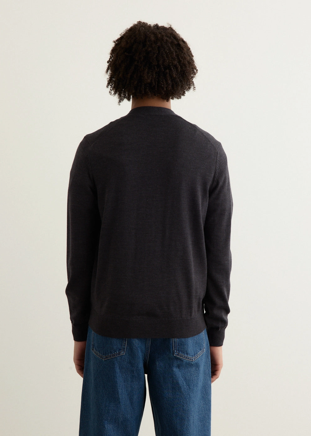 Double Bold Fox Head Patch Regular Cardigan SeamFree Technology