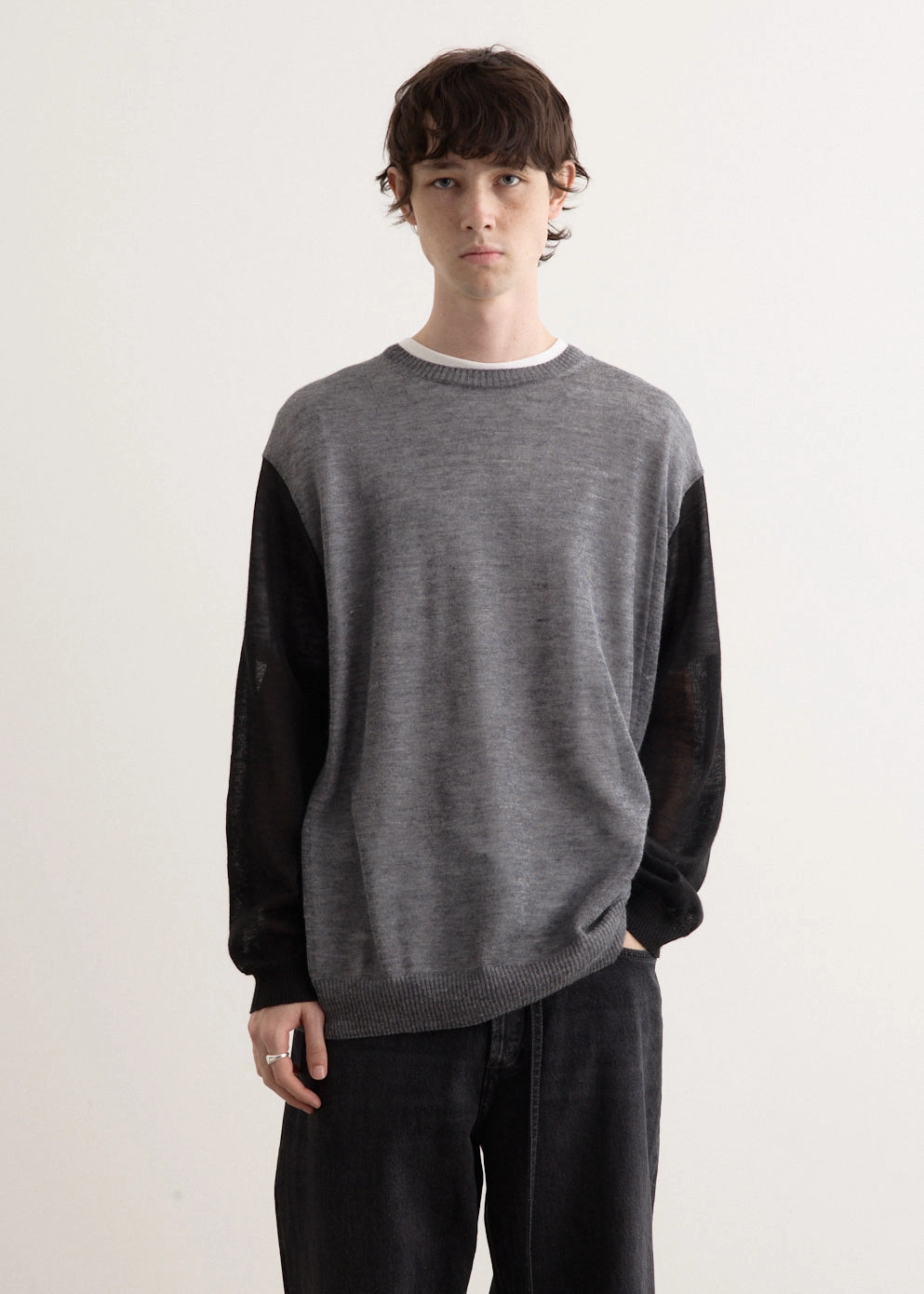 YFM Logo Colour Combination Pullover Ventilation Panel Design Interlock Ribbed Collar