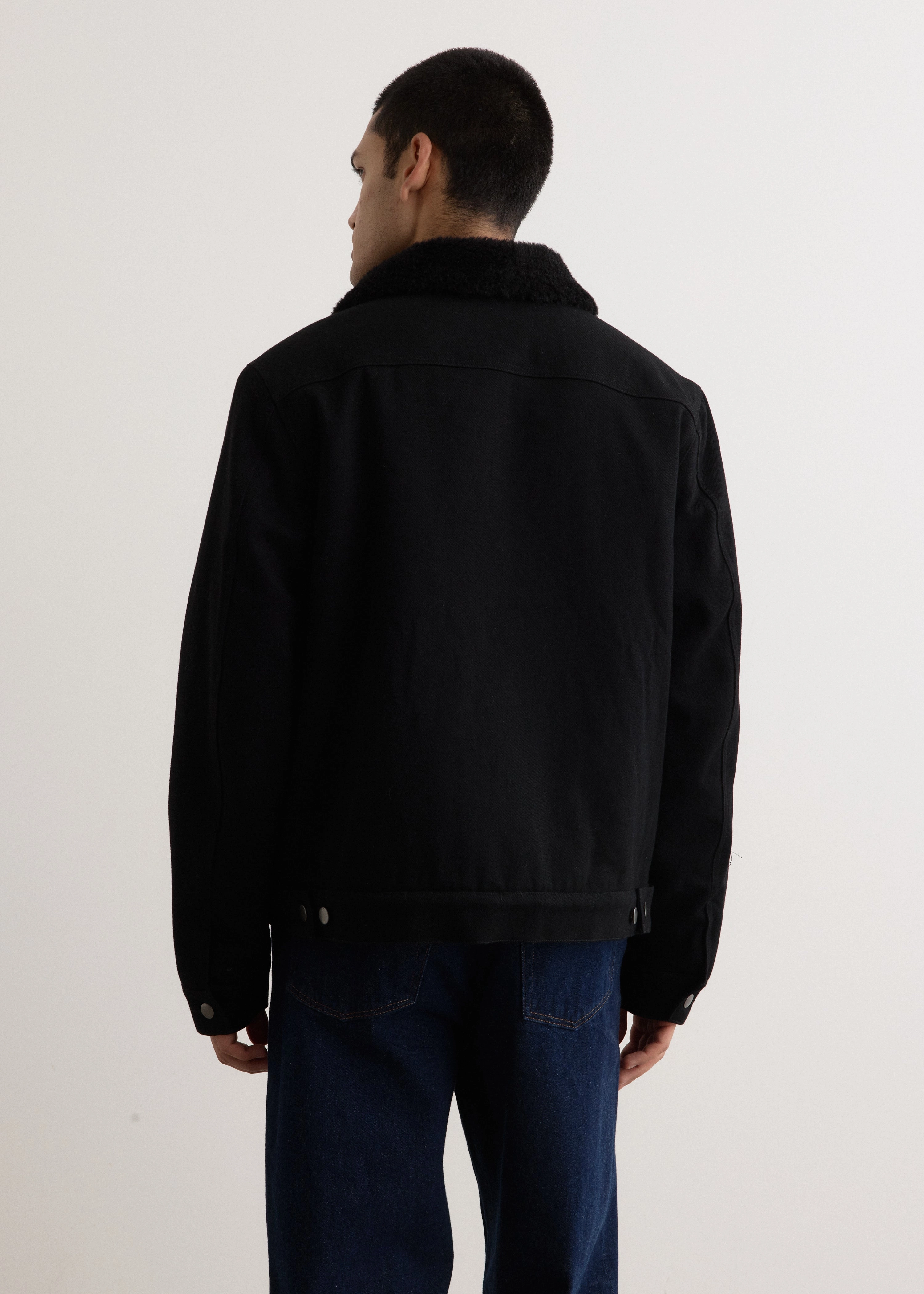 Ironclad Faux Shearling Jacket Velcro Fasten Flexible Layer System