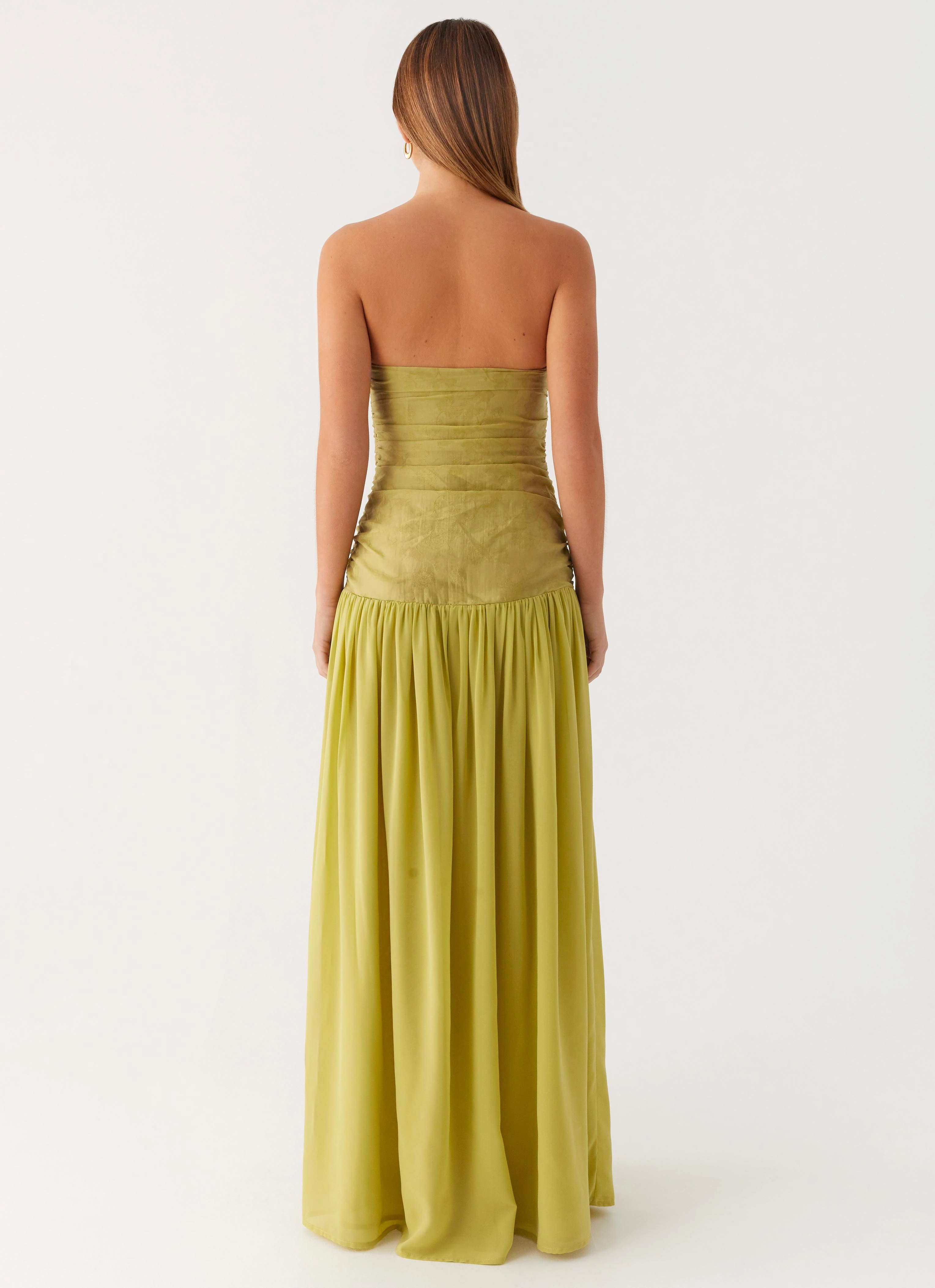 Dreamer Maxi Dress - Lime Zest Modern Appearance