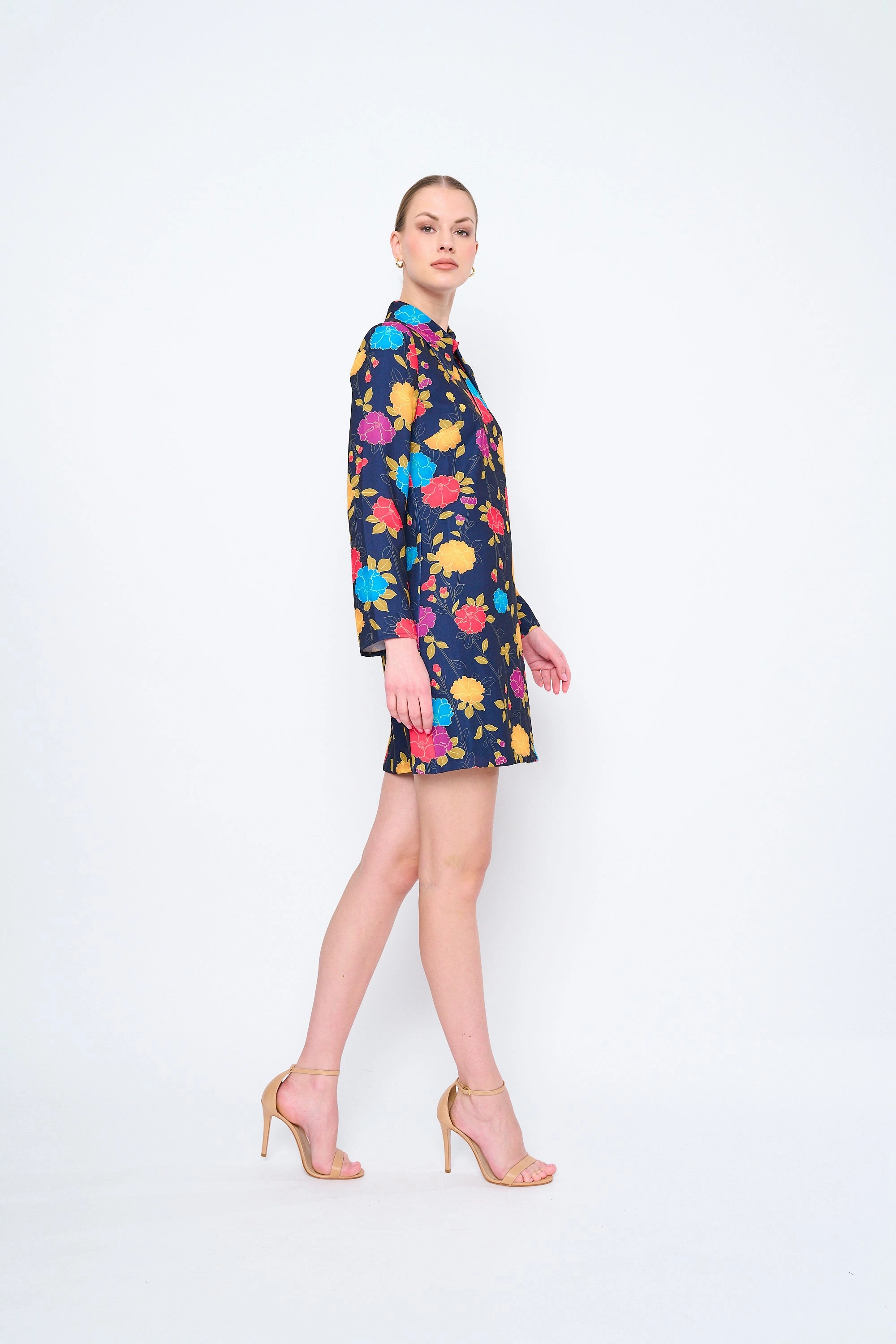 Chic Look Greyson Dress in Vintage Garden