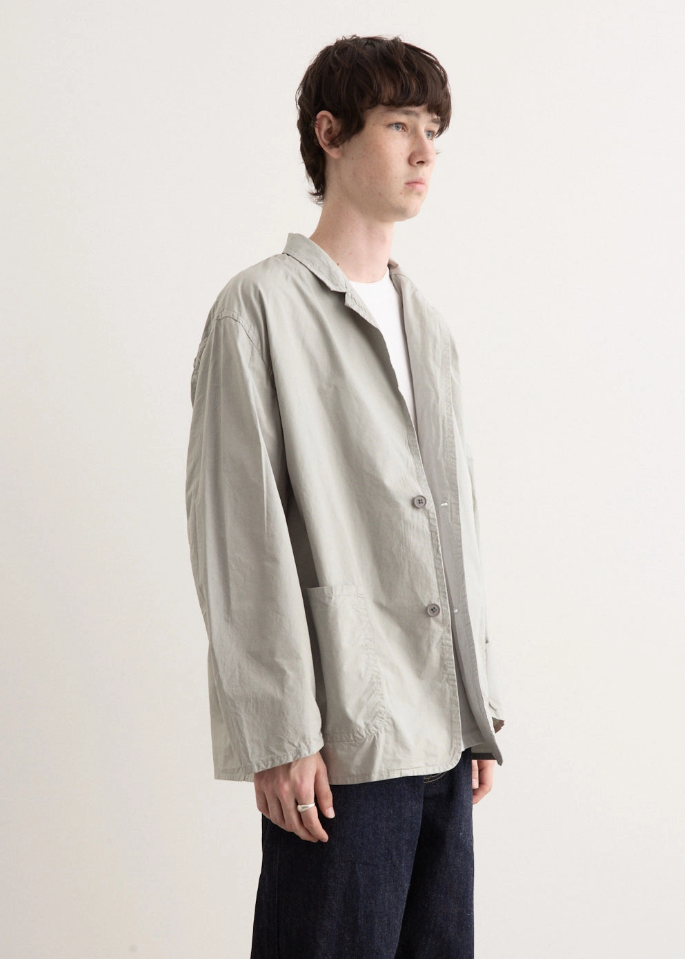 Durable Chill Piece Fringe Detail Garment-Dye 2B Jacket