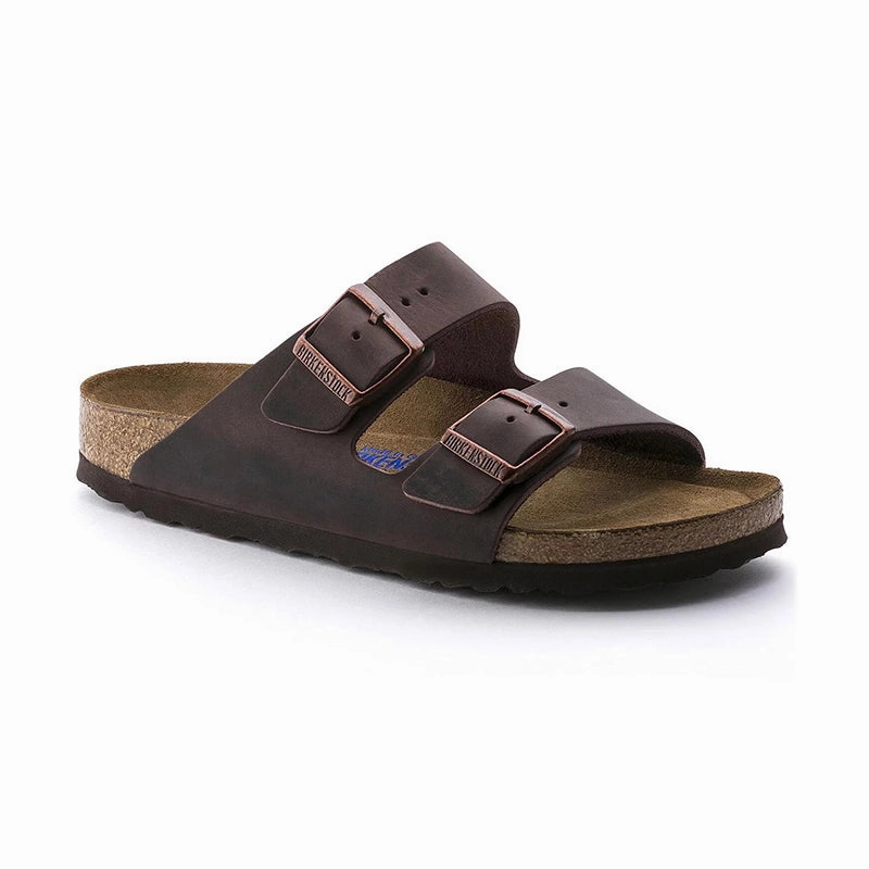 Women's Arizona Soft Footbed Habana Oiled Leather Washable Slide Style
