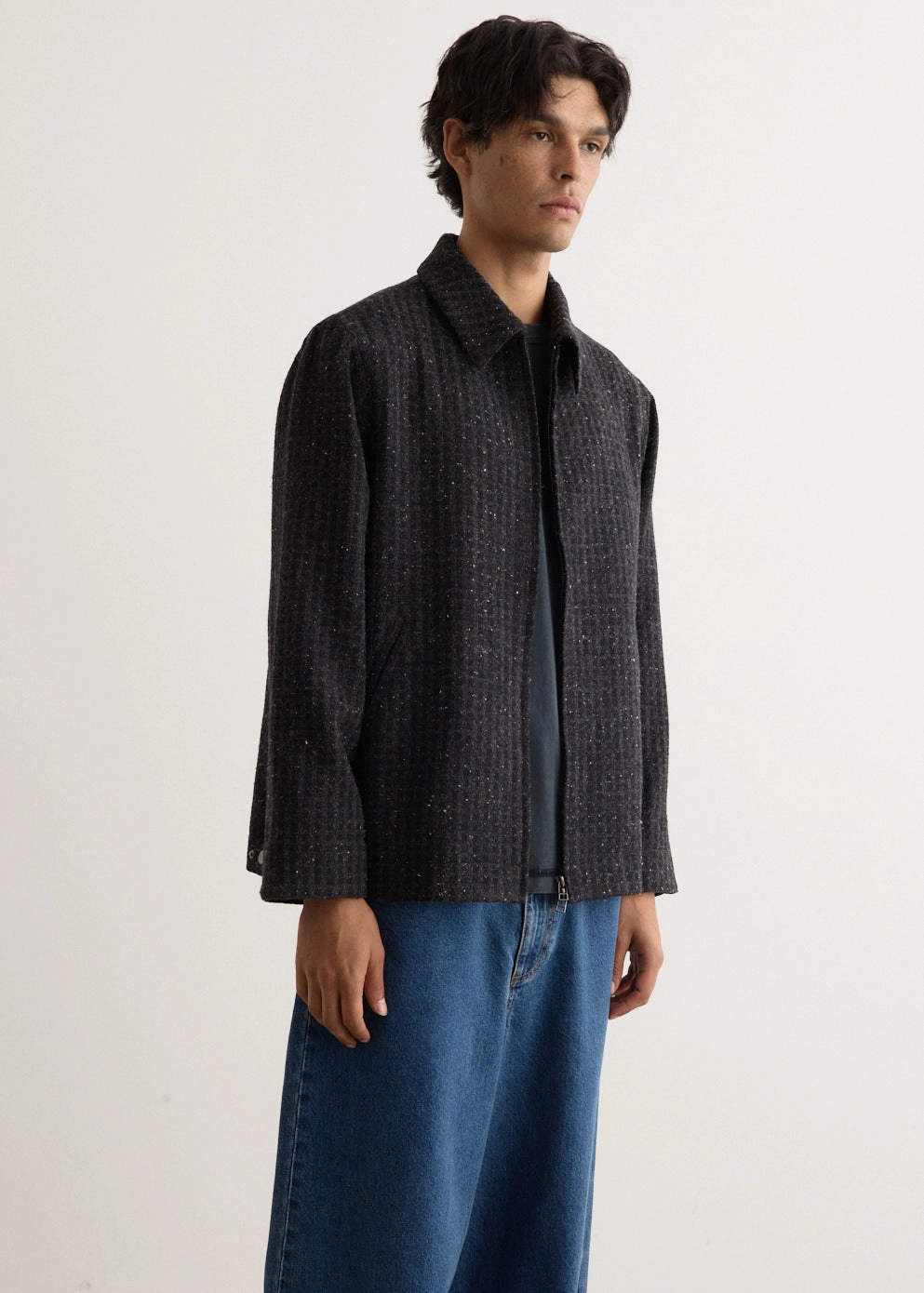 Admission Coach Jacket Single Breasted