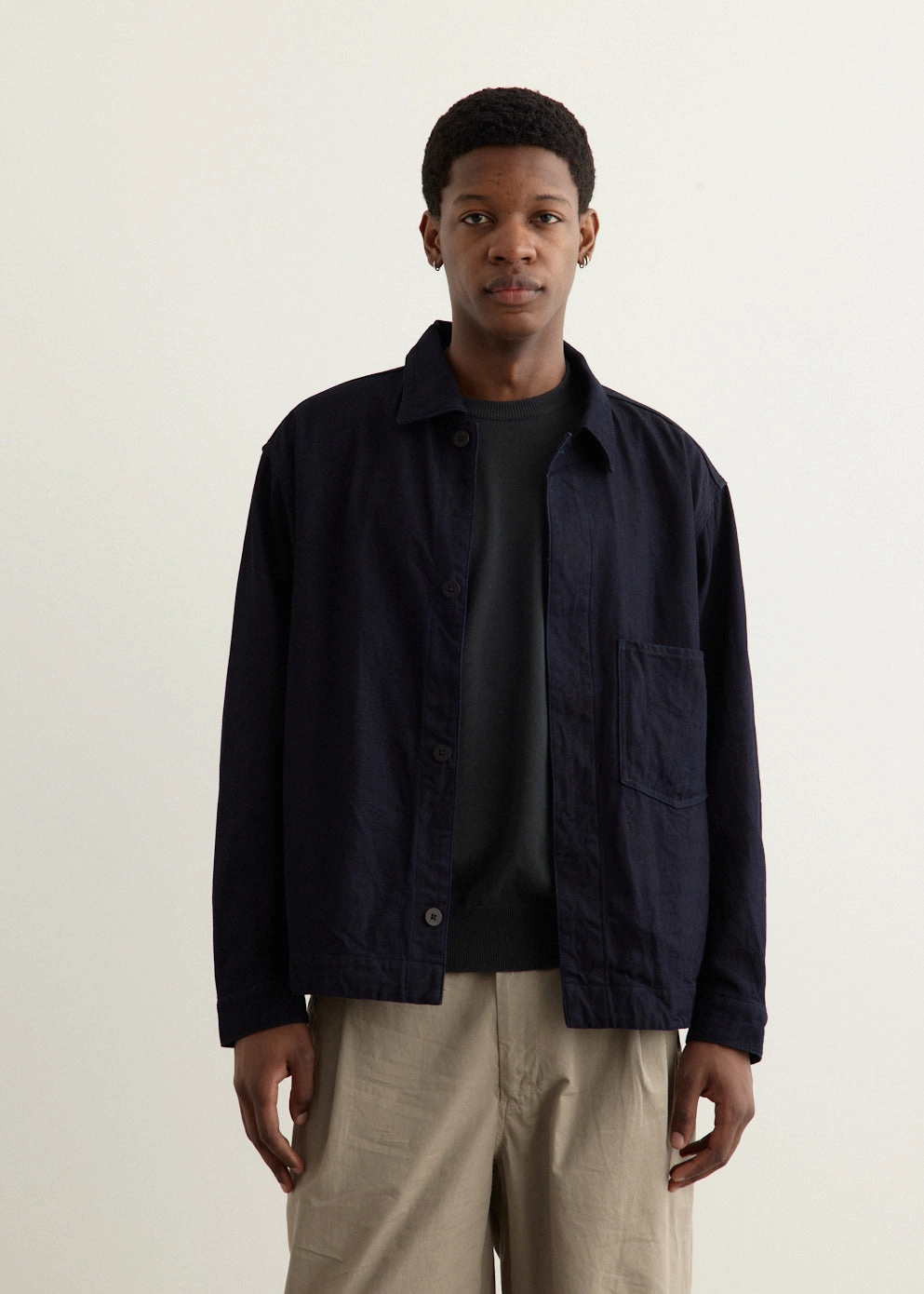 12oz Denim jacket Minimalist Style Essential Fit