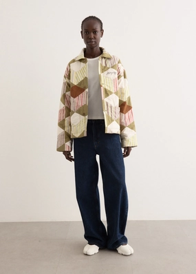 Snag Free Knit Glow In Dark Trims Short on Time Jacket