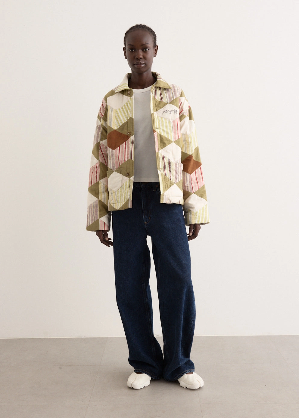 Snag Free Knit Glow In Dark Trims Short on Time Jacket