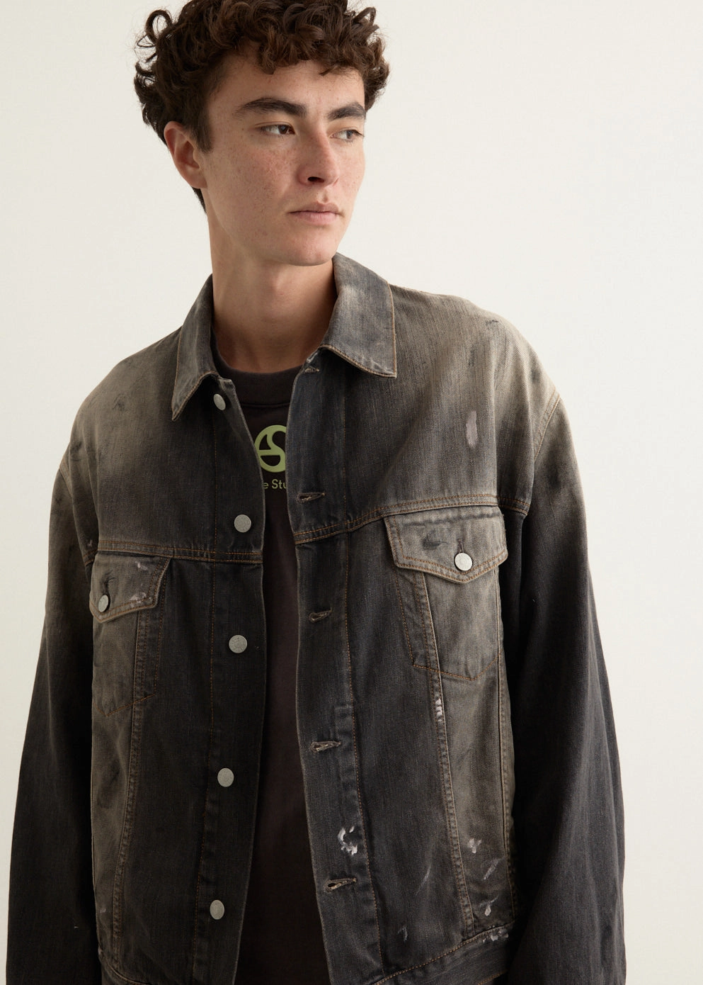 Wind Resistant Lining Obert U Denim Jacket