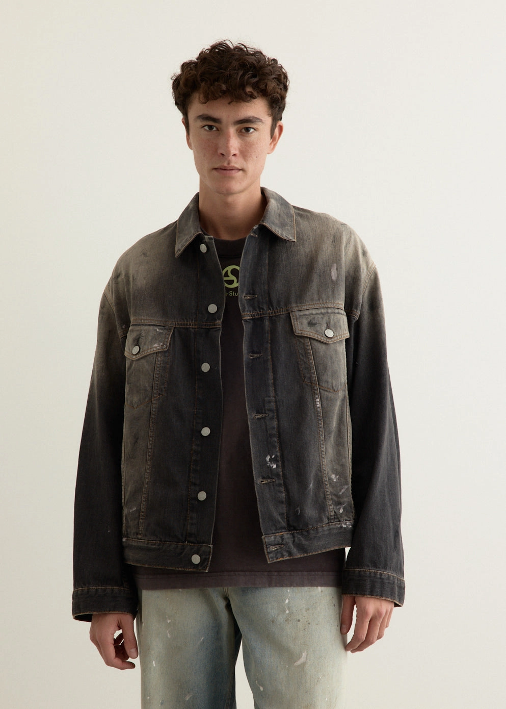 WindResistant Coating Obert U Denim Jacket