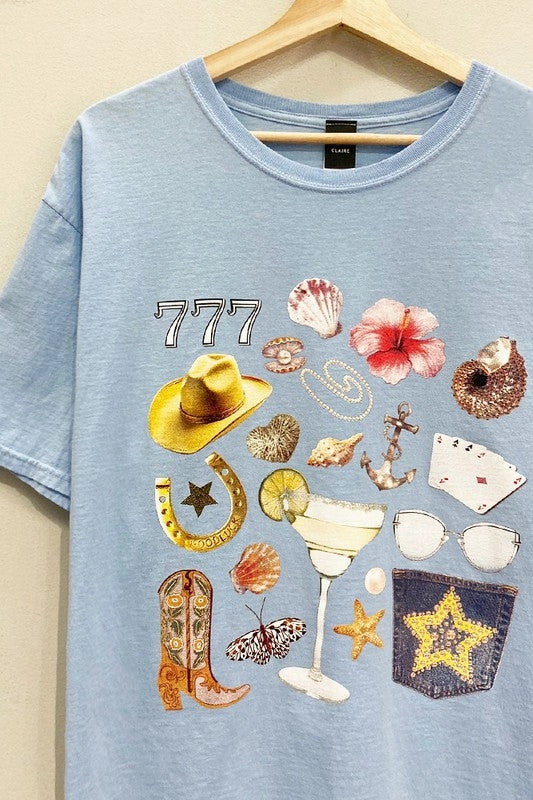 Minimalist Layer Weekend Outfit Coastal Cowgirl Tee S-XL