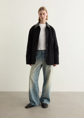 Collapsible Packable Style Zippered Pockets Leader Double Pocket Chore Jacket