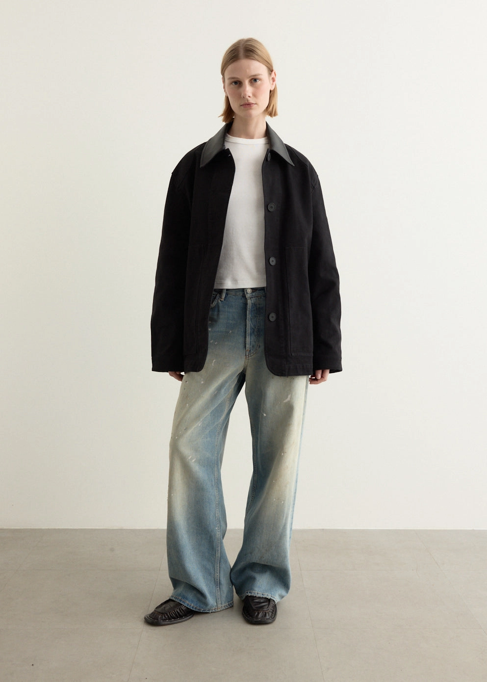 Collapsible Packable Style Zippered Pockets Leader Double Pocket Chore Jacket