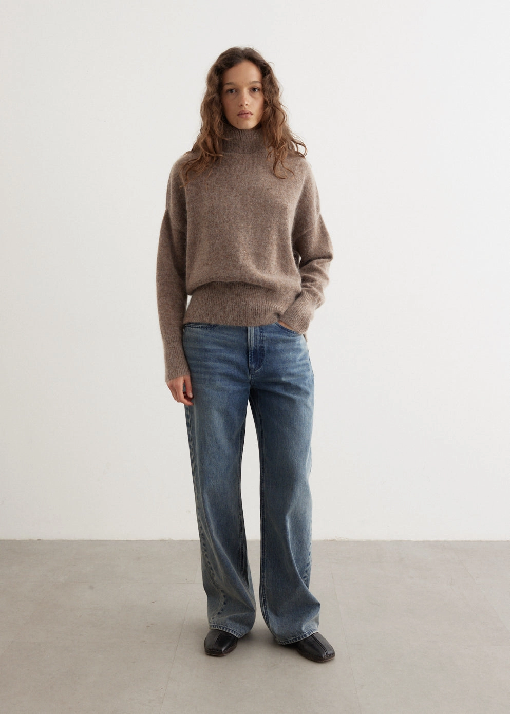 Urban Fashion Wright Roll Neck Jumper