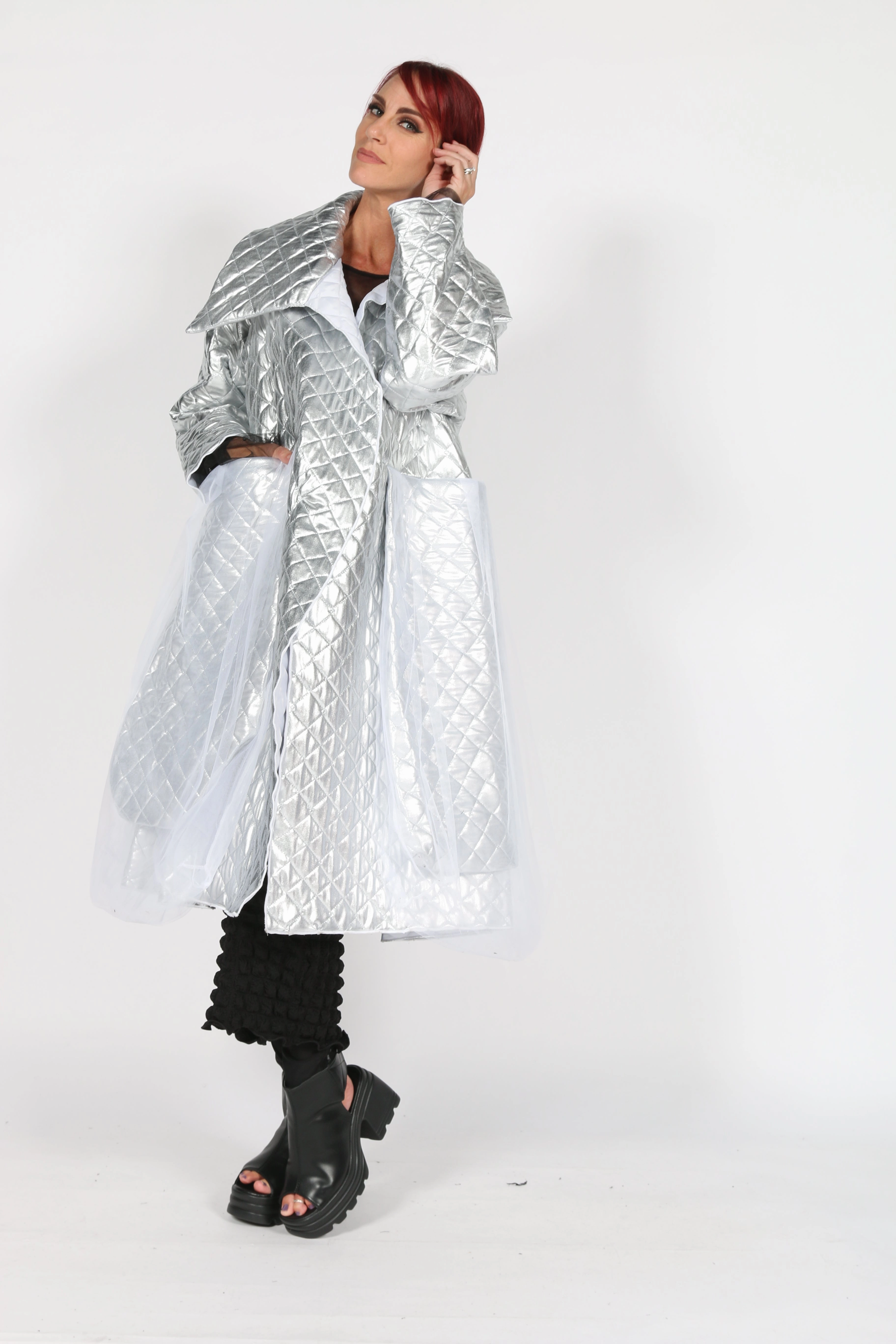 Compact Fit Look Long Sleeves Edge Jacket