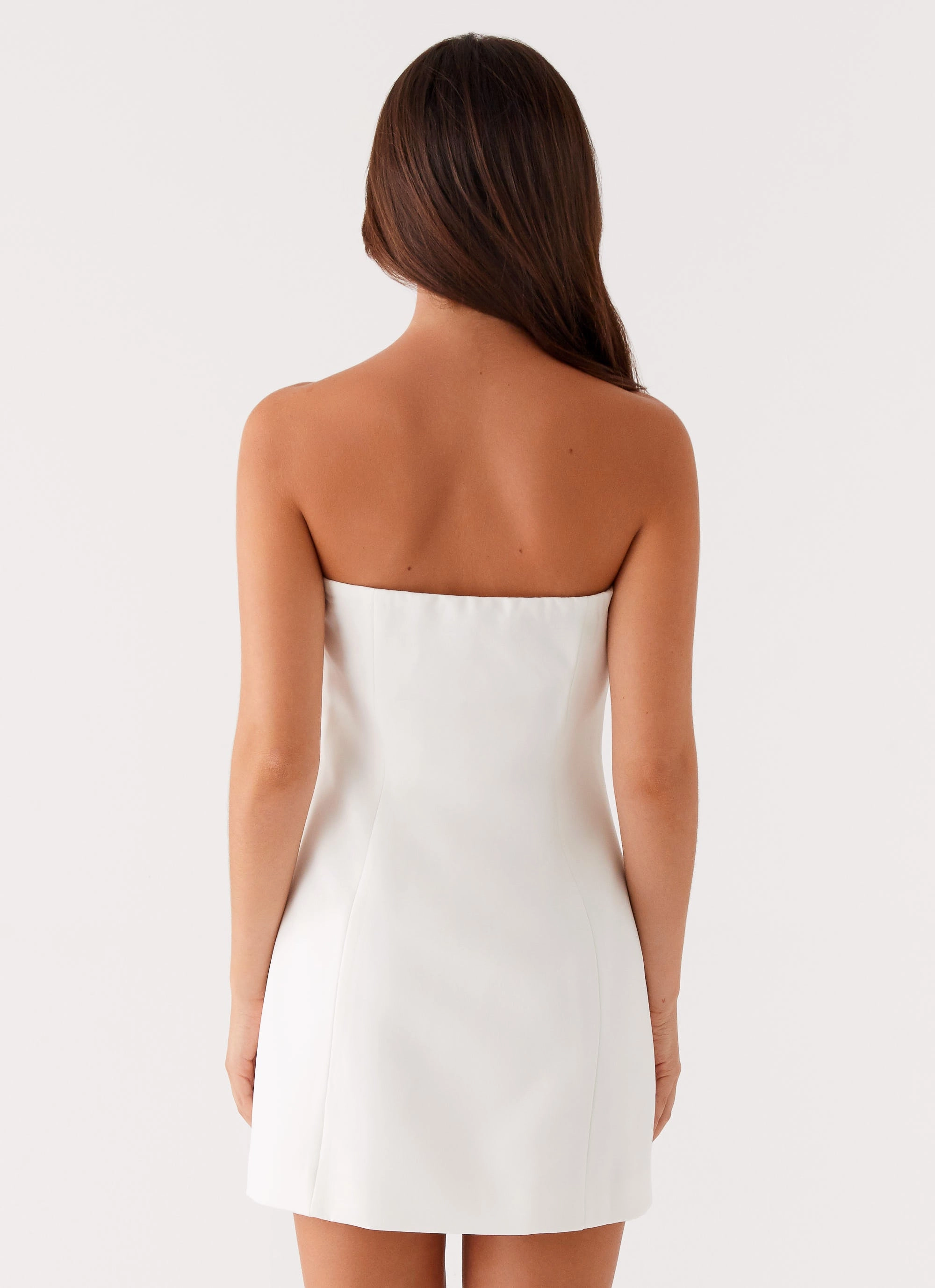 Glam Feel Riva Mini Dress - White