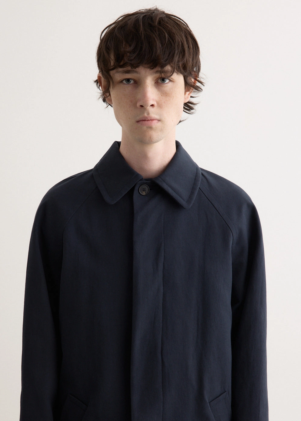 Moisture Wicking Lining Quilted Stitching Pattern Edouard Coat