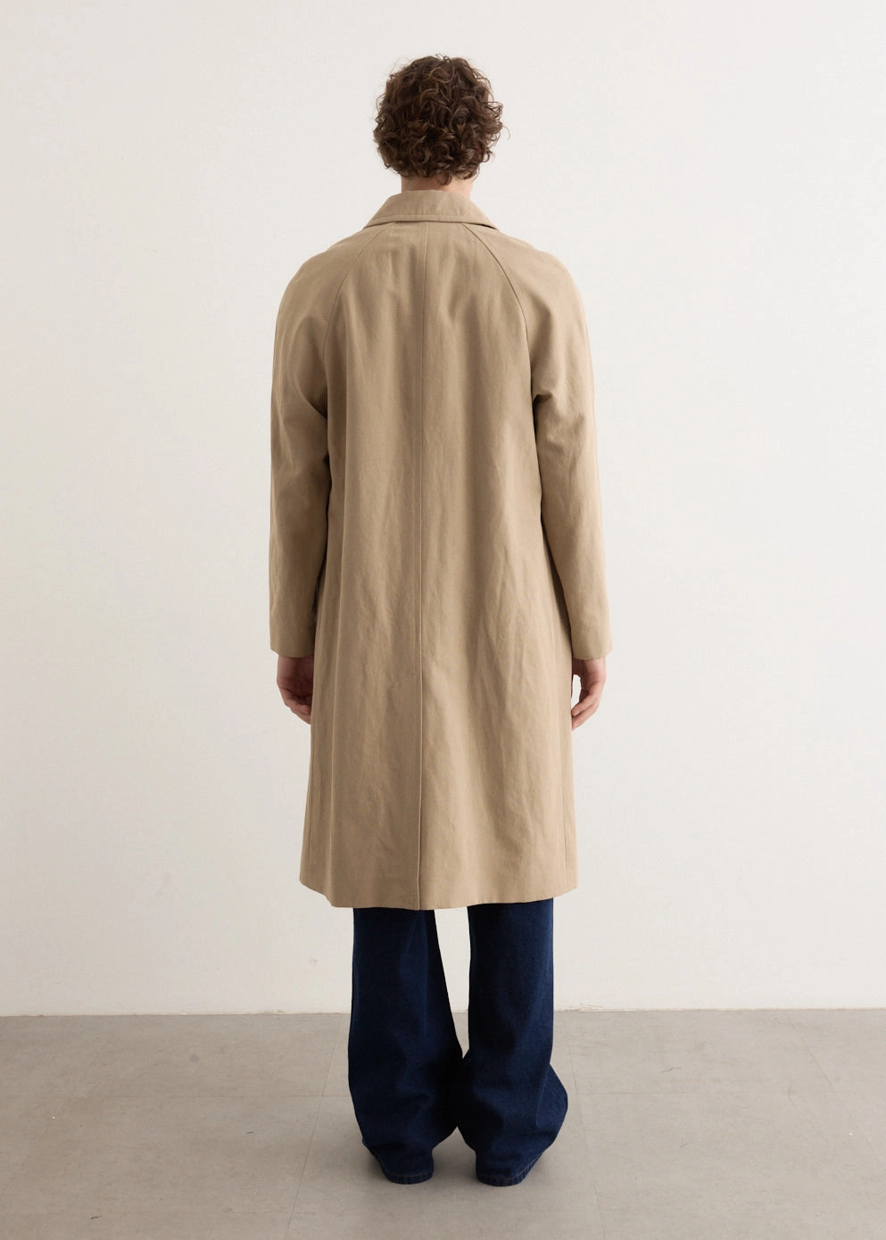 Double stitching Edouard Coat