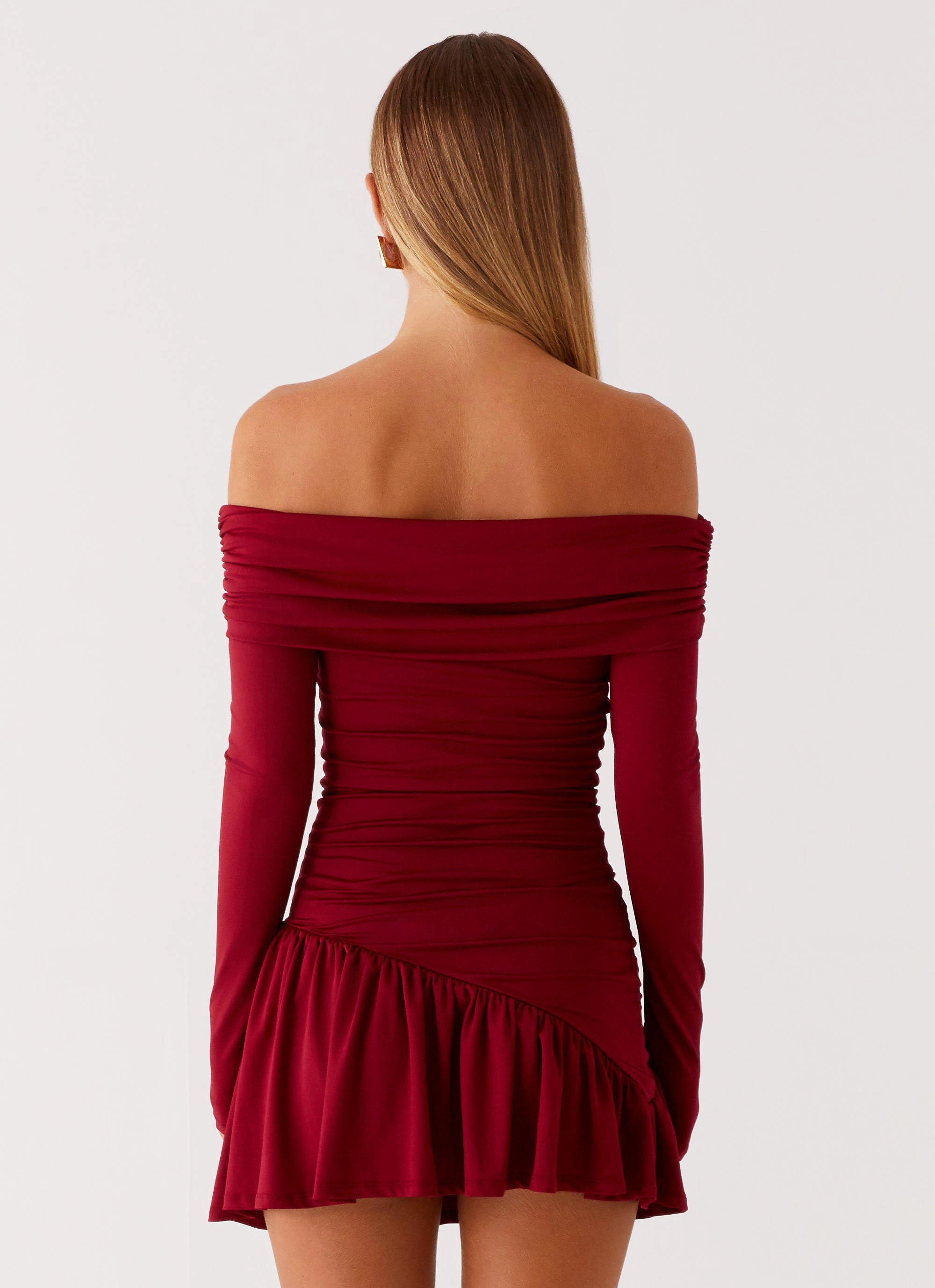 Bold colors Grazia Mini Dress - Red