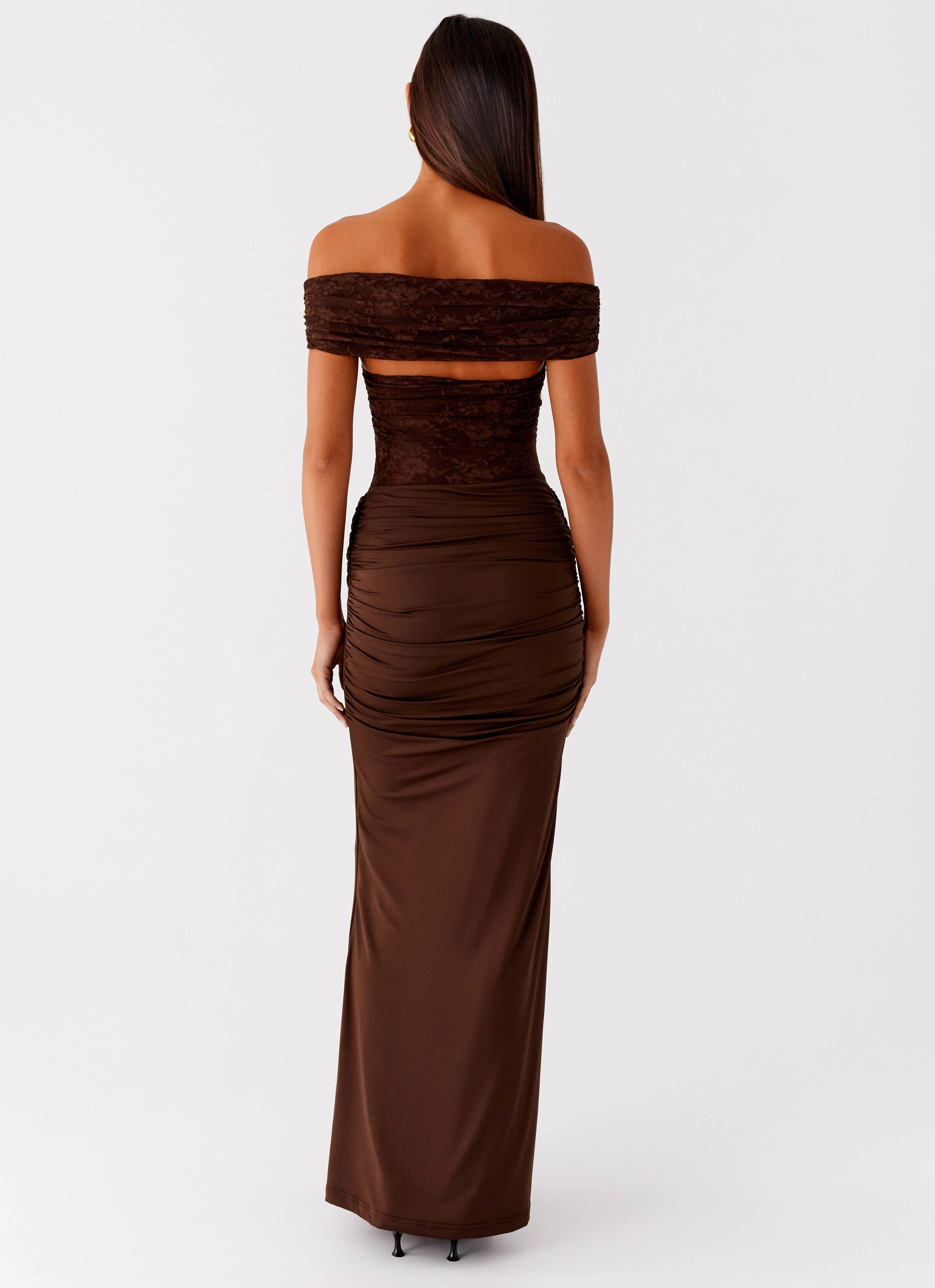 Either Way Maxi Dress - Chocolate Perfect Layers